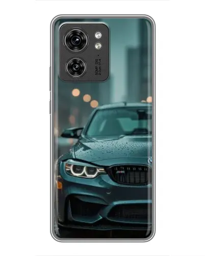 Чехол для Huawei Enjoy 90 Plus с картинкой «BMW в огнях города»