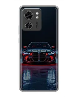 Чехол для Huawei Enjoy 90 Plus с картинкой «BMW на мокрой дороге»