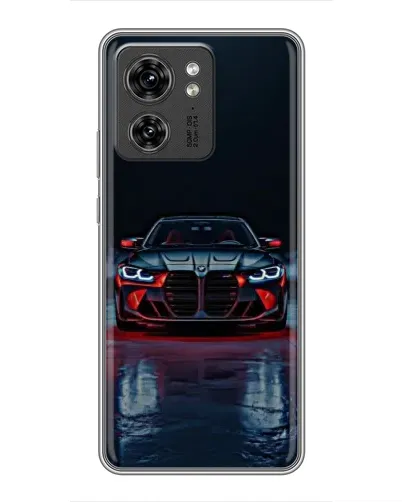 Чехол для Huawei Enjoy 90 Plus с картинкой «BMW на мокрой дороге»