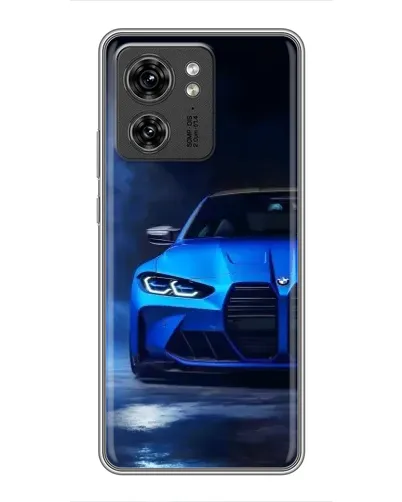 Чехол для Huawei Enjoy 90 Plus с картинкой «Голубая BMW M4»