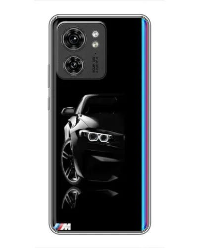 Чехол для Huawei Enjoy 90 Plus с картинкой «Силуэт BMW в темноте»