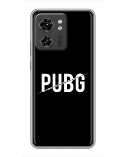 Чохол для Huawei Enjoy 90 Plus з картинкою «PUBG — білий логотип»