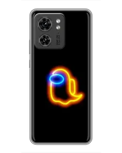 Чохол для Huawei Enjoy 90 Plus з картинкою «Among Us неонове сяйво»