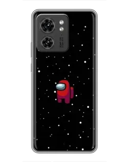 Чохол для Huawei Enjoy 90 Plus з картинкою «Червоний Among Us»
