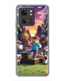 Чохол для Huawei Enjoy 90 Plus з картинкою «Стів на фермі»