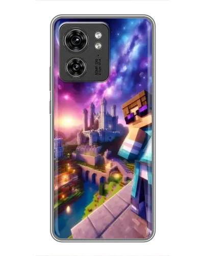 Чехол для Huawei Enjoy 90 Plus с картинкой «Стив и космос»