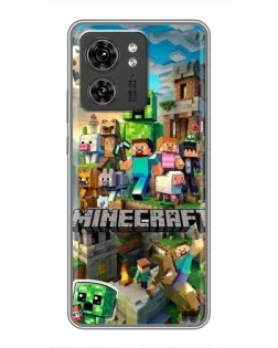 Чохол для Huawei Enjoy 90 Plus з картинкою «Замок Minecraft»