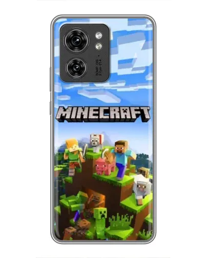 Чехол для Huawei Enjoy 90 Plus с картинкой «Minecraft классический мир»