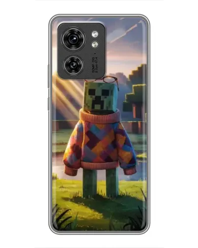 Чехол для Huawei Enjoy 90 Plus с картинкой «Крипер в свитере»