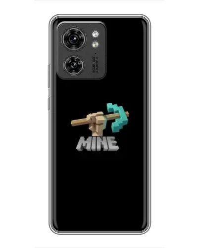 Чехол для Huawei Enjoy 90 Plus с картинкой «Алмазная кирка»
