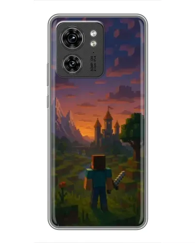 Чехол для Huawei Enjoy 90 Plus с картинкой «Стив у башни»