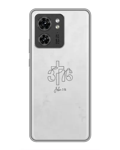 Чехол для Huawei Enjoy 90 Plus с картинкой «Иоанна 3:16 Крест»