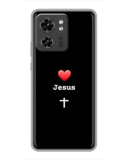 Чохол для Huawei Enjoy 90 Plus з картинкою «Серце - Jesus»