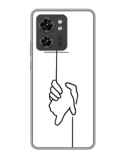 Чохол для Huawei Enjoy 90 Plus з картинкою «Рука тримає»