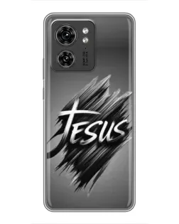 Чехол для Huawei Enjoy 90 Plus с картинкой «Надпись Jesus Graffiti»