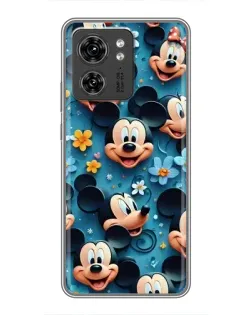 Чехол для Huawei Enjoy 90 Plus с картинкой «Паттерн Микки и Минни»