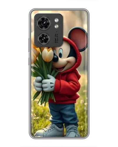 Чехол для Huawei Enjoy 90 Plus с картинкой «Микки с тюльпанами» Чехол для Huawei Enjoy 90 Plus с картинкой «Микки с тюльпанами»