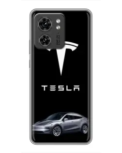 Чохол для Huawei Enjoy 90 Plus з картинкою «Tesla Model Y»