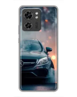 Чохол для Huawei Enjoy 90 Plus з картинкою «Mercedes — нічне місто»