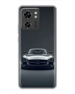 Чехол для Huawei Enjoy 90 Plus с картинкой «Mercedes на черном»