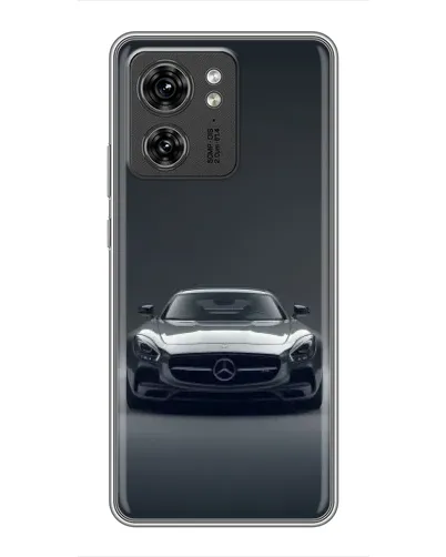 Чехол для Huawei Enjoy 90 Plus с картинкой «Mercedes на черном»