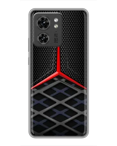 Чехол для Huawei Enjoy 90 Plus с картинкой «Mercedes Carbon Grid»