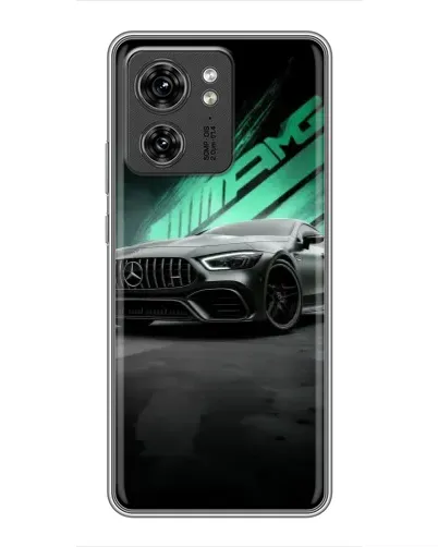 Чехол для Huawei Enjoy 90 Plus с картинкой «Темный Mercedes AMG»