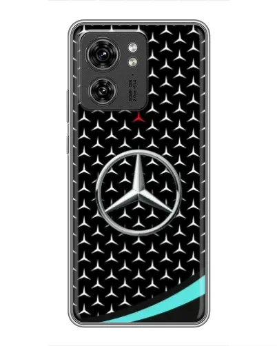Чехол для Huawei Enjoy 90 Plus с картинкой «Mercedes — бирюзовый акцент»