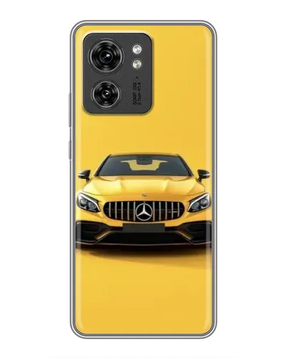 Чехол для Huawei Enjoy 90 Plus с картинкой «Желтый Mercedes GT»