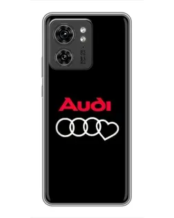 Чохол для Huawei Enjoy 90 Plus з картинкою «Логотип Audi Heart»