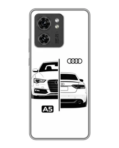 Чохол для Huawei Enjoy 90 Plus з картинкою «Audi — контрастний дизайн»