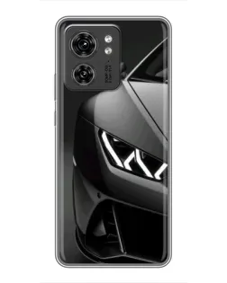 Чохол для Huawei Enjoy 90 Plus з картинкою «Lamborghini фари деталізація»