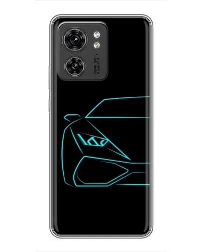 Чохол для Huawei Enjoy 90 Plus з картинкою «Блакитний силует Lamborghini» Чохол для Huawei Enjoy 90 Plus з картинкою «Блакитний силует Lamborghini»