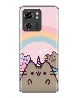 Чехол для Huawei Enjoy 90 Plus с картинкой «Единорог Pusheen»