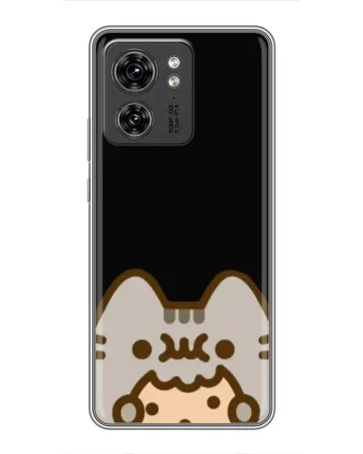Чехол для Huawei Enjoy 90 Plus с картинкой «Пушин на черном»