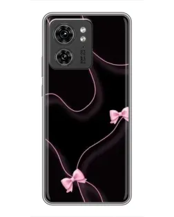 Чохол для Huawei Enjoy 90 Plus з картинкою «Рожеві стрічки»