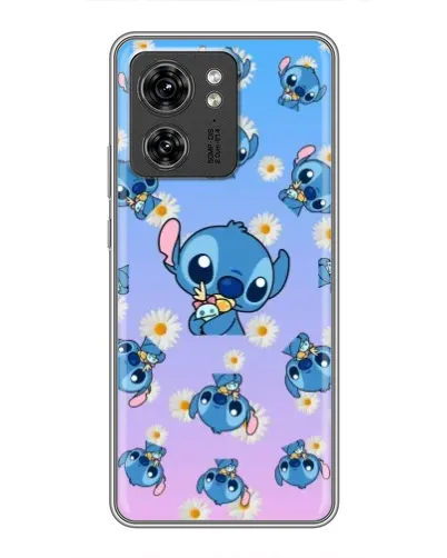 Чехол для Huawei Enjoy 90 Plus с картинкой «Паттерн со Стичем»