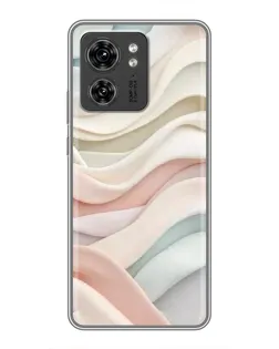 Чохол для Huawei Enjoy 90 Plus з картинкою «Пастельні ніжні хвилі»