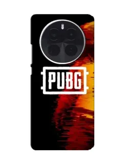 Чехол для Huawei Enjoy 90 Pro Max с картинкой «Яркий логотип PUBG»