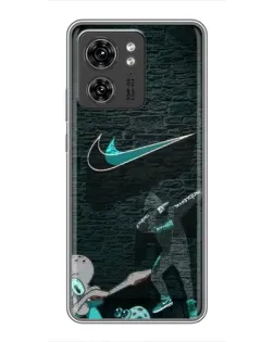 Чехол для Huawei Enjoy 90 с картинкой «Спортивный арт Nike»