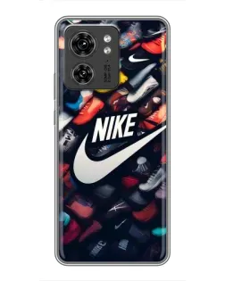 Чехол для Huawei Enjoy 90 с картинкой «Коллекция кроссовок Nike»