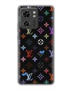 Чехол для Huawei Enjoy 90 с картинкой «Цветная монограмма LV»