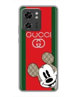 Чехол для Huawei Enjoy 90 с картинкой «Gucci — полосы и Микки»