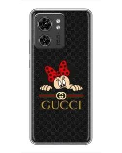 Чехол для Huawei Enjoy 90 с картинкой «Минни Маус Gucci — черный»