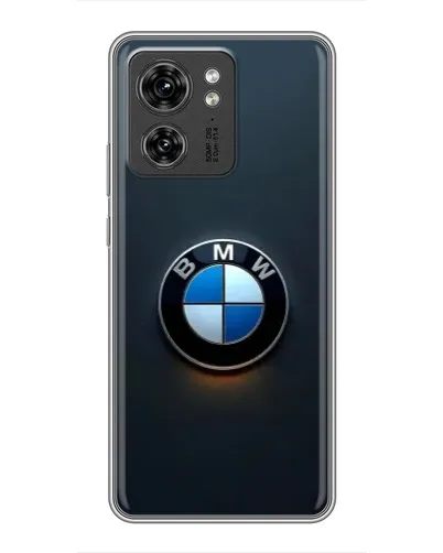 Чехол для Huawei Enjoy 90 с картинкой «Логотип BMW — минимализм»