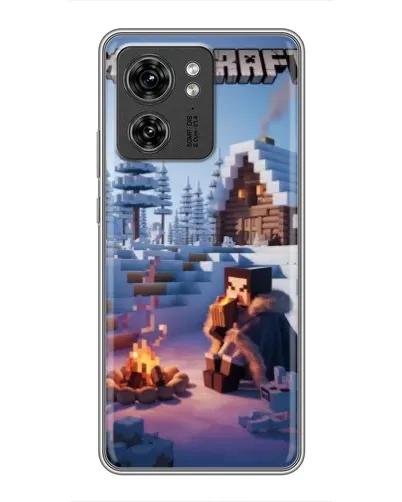 Чехол для Huawei Enjoy 90 с картинкой «Зимний Minecraft» Чехол для Huawei Enjoy 90 с картинкой «Зимний Minecraft»