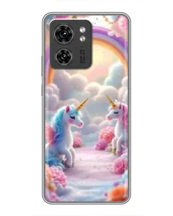 Чехол для Huawei Enjoy 90 с картинкой «Радуга и единороги» Чехол для Huawei Enjoy 90 с картинкой «Радуга и единороги»