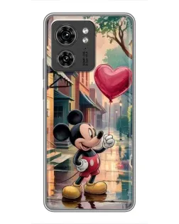 Чехол для Huawei Enjoy 90 с картинкой «Микки и шарик-сердце»