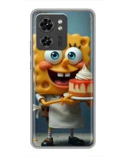 Чехол для Huawei Enjoy 90 с картинкой «Повар Спанч Боб»