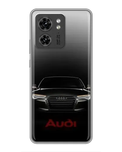 Чехол для Huawei Enjoy 90 с картинкой «Audi — градиентный контур»